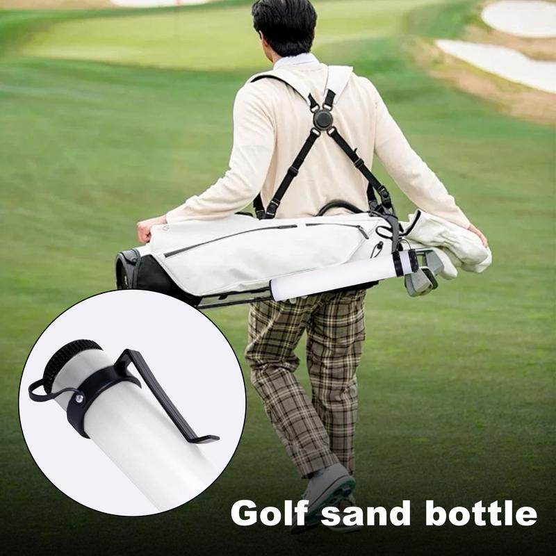 Golf Equipment Youtube - ふた付きのポータブルゴルフカート,砂のボトル,屋外の家族や友人のためのPPゴルフ用品,家庭用