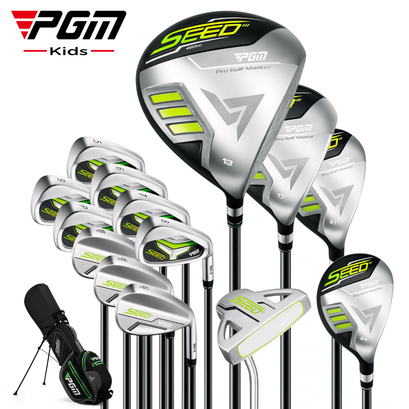 Golf Equipment Competitions - PGM ジュニアプロ競技用ゴルフクラブセット 高反発 低重心 6つの高さオプション ティーンエイジャー向け完全トレーニングゴルフ用品