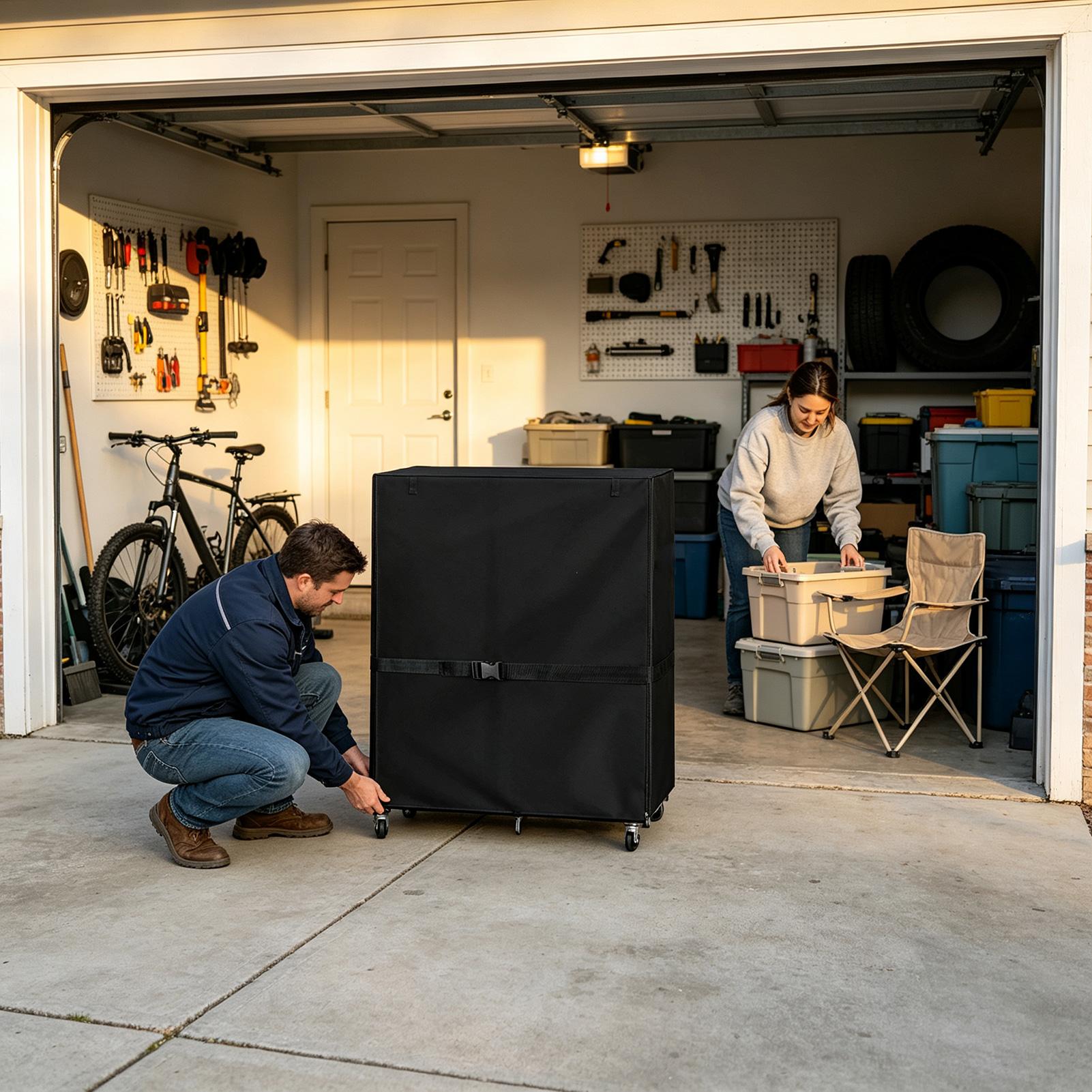 スポーツ用品収納用ガレージオーガナイザー、オックスフォード生 - Golf Equipment Garage Storage のレビューと価格