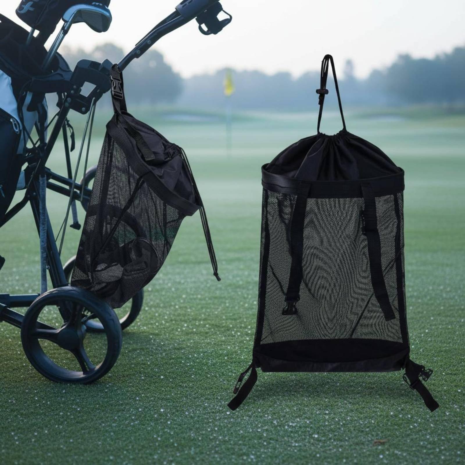 通気性の良いメッシュ素材を使用したゴルフカート用収納バッグ。 - Golf Equipment And Gear のレビューと価格