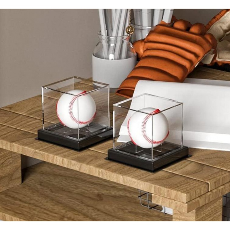 品質アクリル野球ボックスディスプレイゴルフテニスボール透明ケ - Golf Ball Premium のレビューと価格