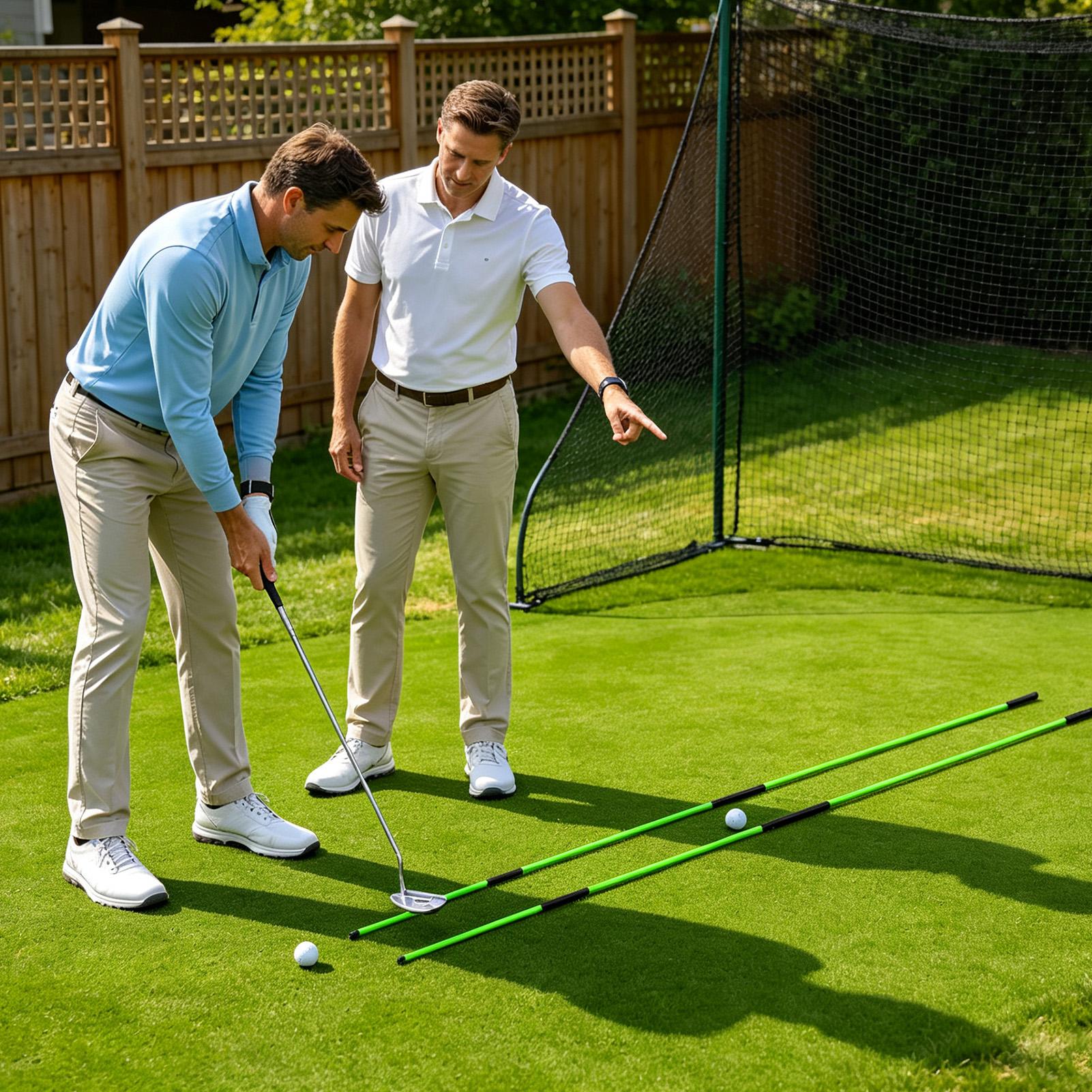 ゴルフスイングプレーントレーナーアライメントポータブルトレー - Golf Equipment Usa のレビューと価格