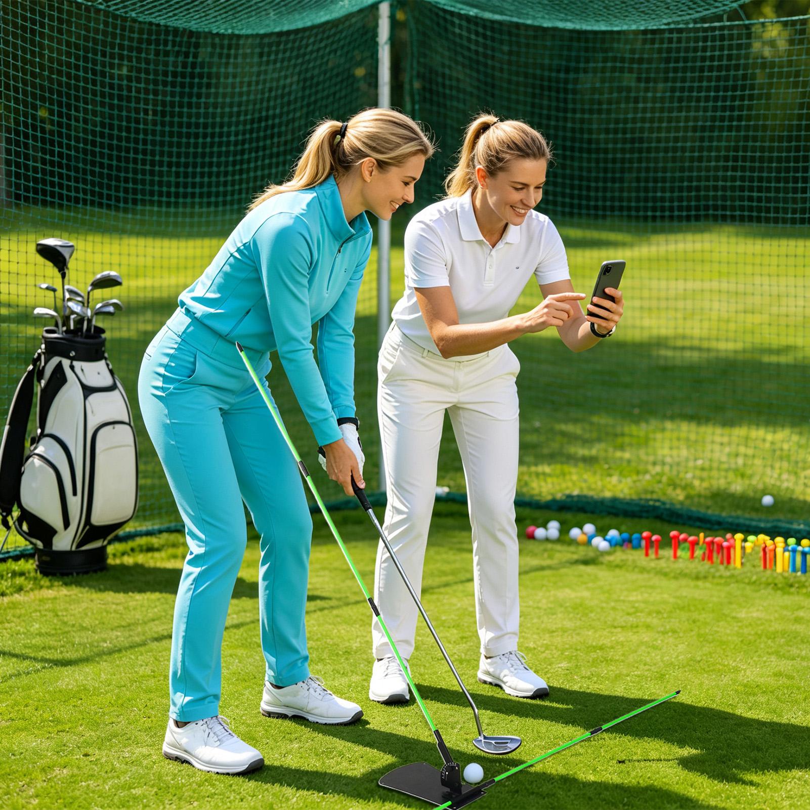 ゴルフスイングプレーントレーナーアライメントポータブルトレー - Golf Equipment Usa のレビューと価格