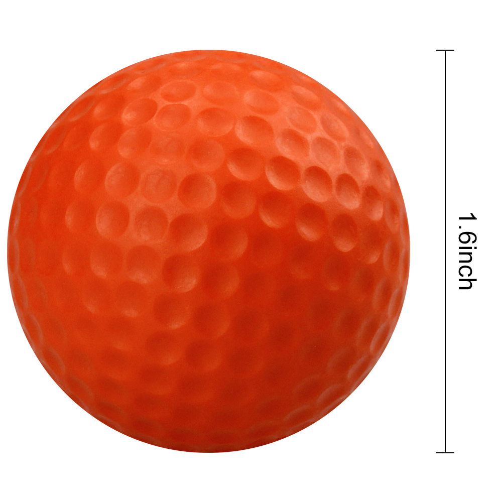 屋内練習用弾性スポンジカラーPUフォームゴルフボール10個 - Golf Ball Premium のレビューと価格